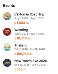 Events in Commingle