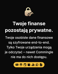 Szyfrowanie E2E w Commingle