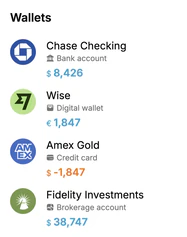 Wallets in Commingle